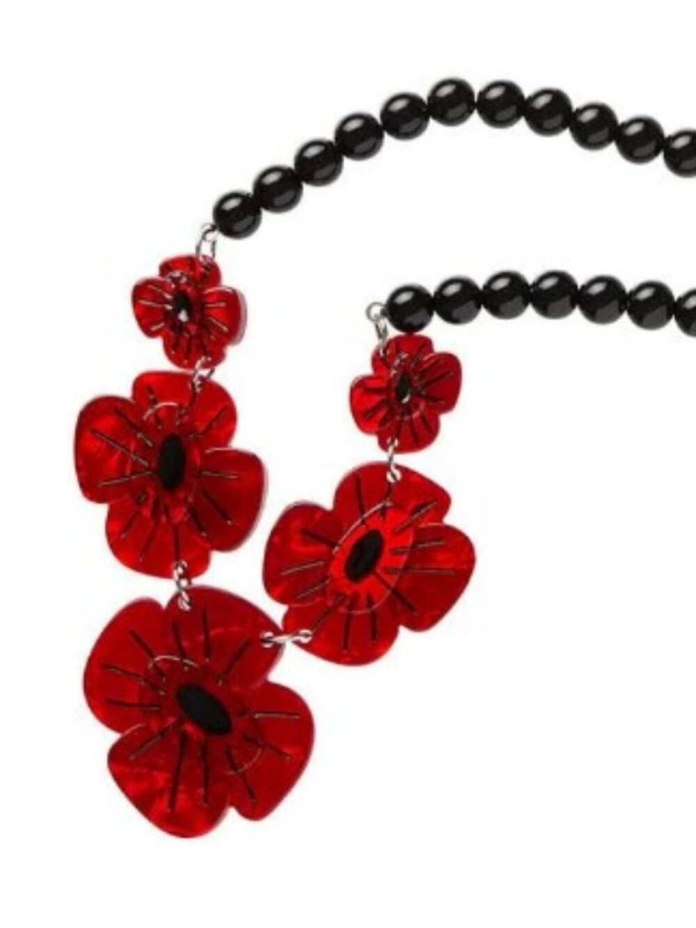 Erstwilder Remembrance Poppy Necklace